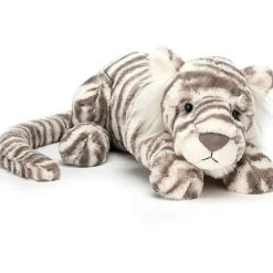 Jellycat Sacha Snow Tiger Little