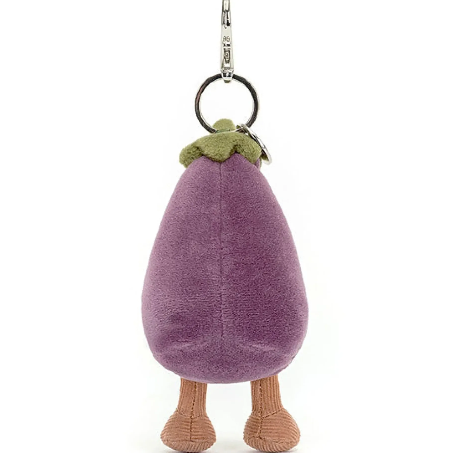 Jellycat Vivacious Aubergine Bag Charm