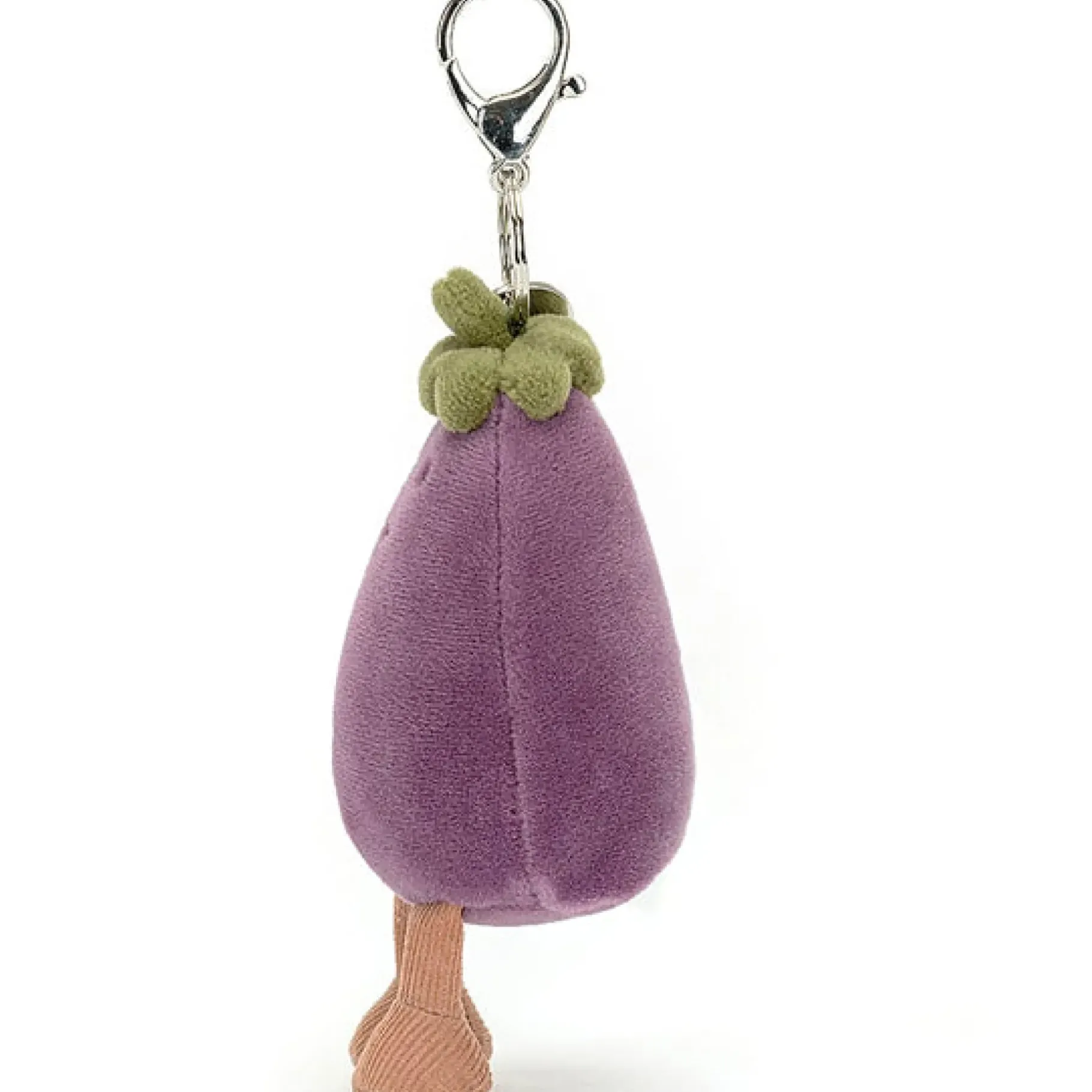 Jellycat Vivacious Aubergine Bag Charm