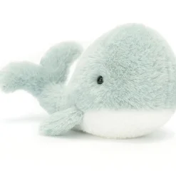 Jellycat Wavelly Whale Grey