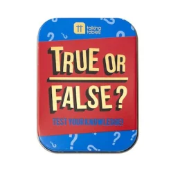 True Or False Tin